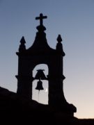 Campanario de la iglesia de Eiradela (Ourense)
